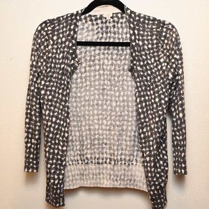 J. Crew women's cardigan - black and white - Size S